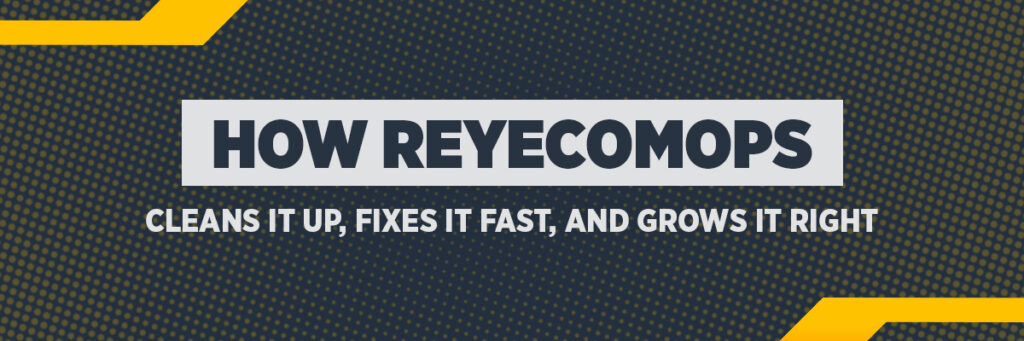 How ReyEcomOps Cleans It Up, Fixes It Fast, and Grows It Right